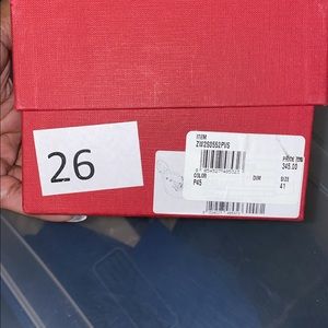 Valentino sandals size 41 worn multiple times still and good condition